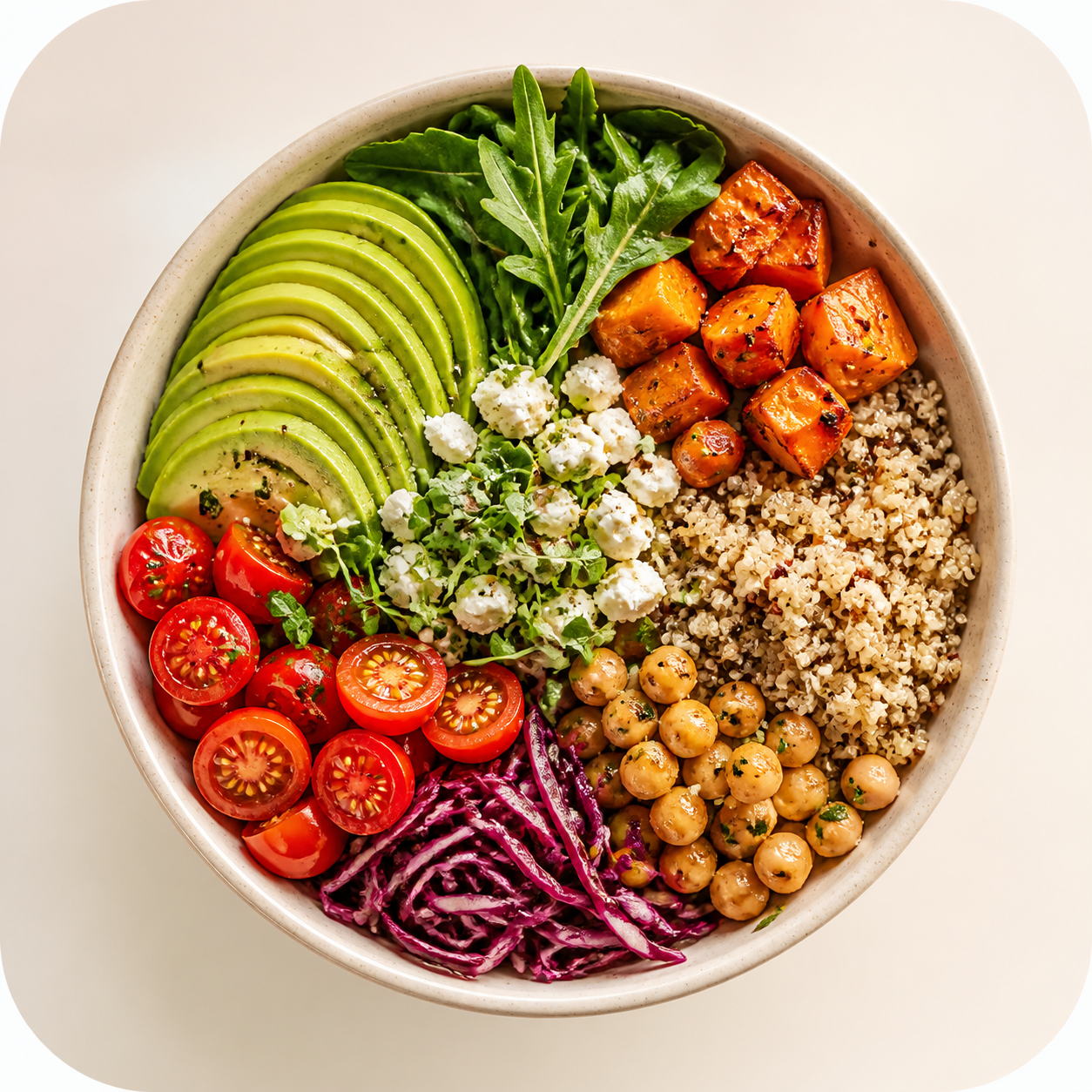 Fresh ingredients representing pantry and meal planning